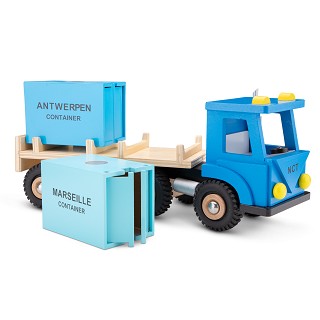 Truck with 2 containers